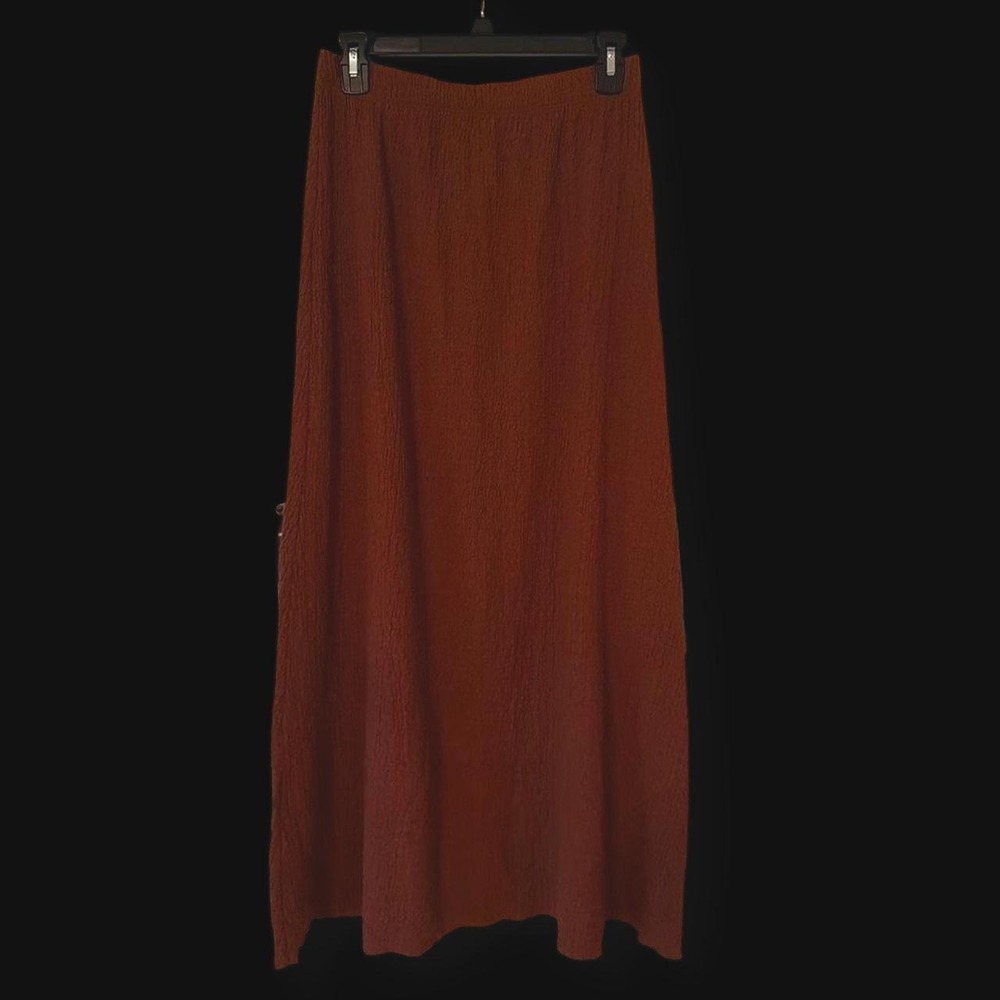 Timing Brand Size Large Brown Color maxi skirt